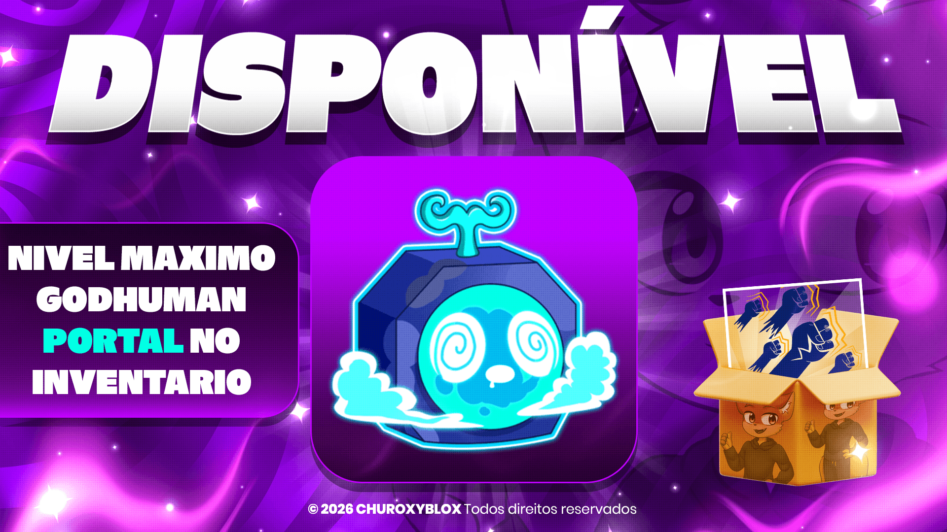 NIVEL MAXIMO + GODHUMAN + PORTAL NO INVENTARIO