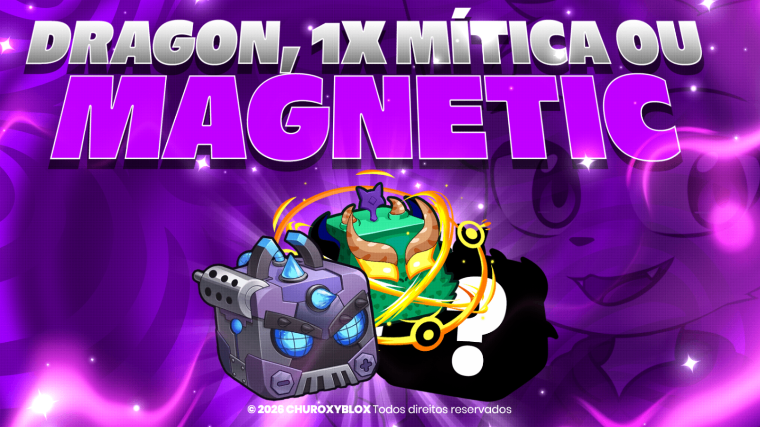 🔩🐲 DRAGON, 1X MITICA OU MAGNETIC NO INVENTARIO