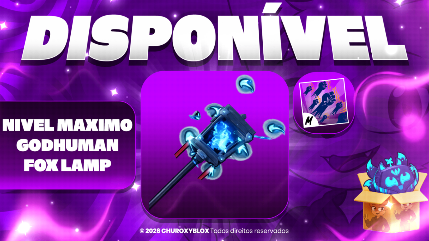 NIVEL MAXIMO + GODHUMAN + FOX LAMP