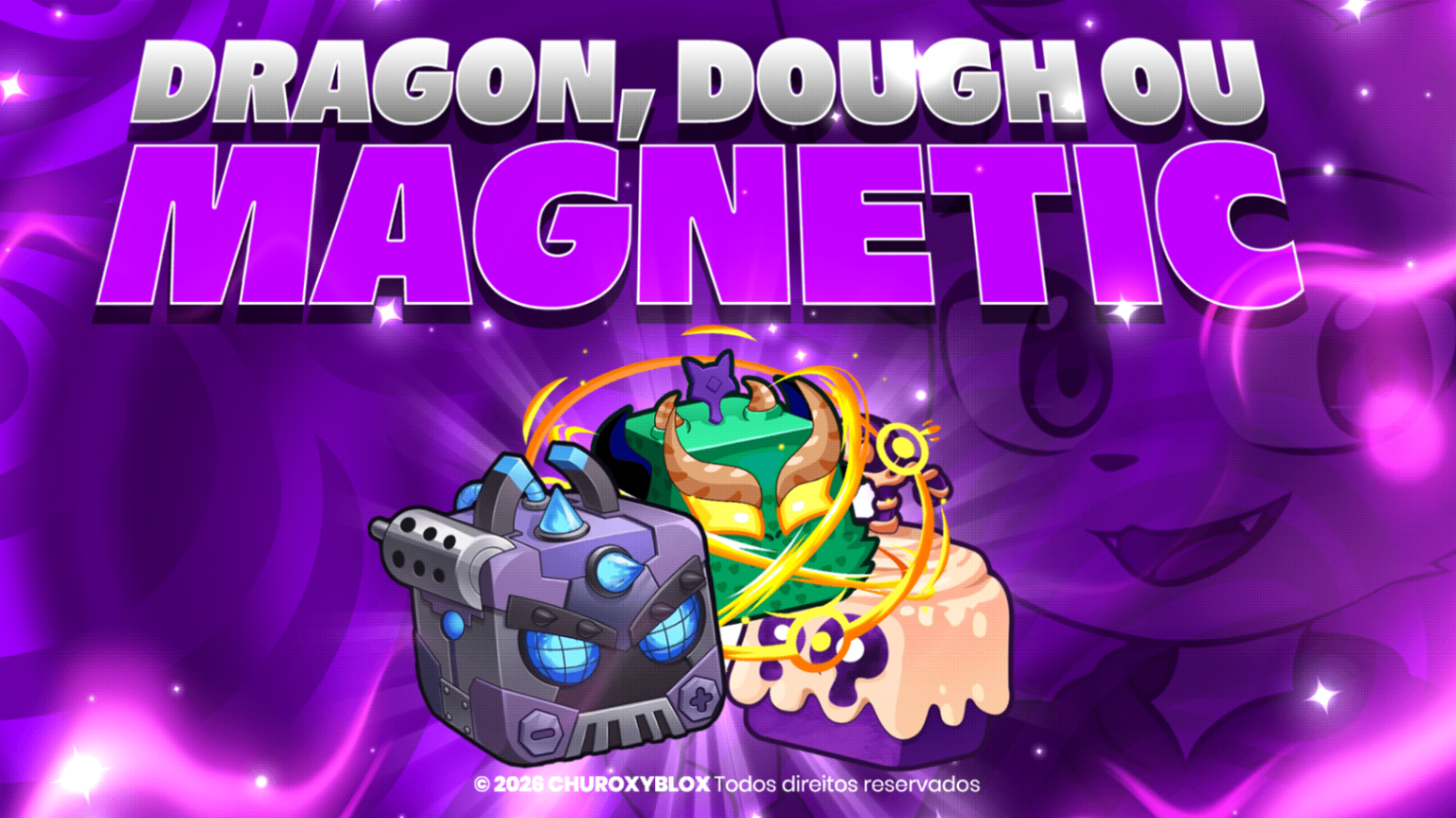 🐲🔩🍚 DRAGON, DOUGH OU MAGNETIC NO INVENTARIO