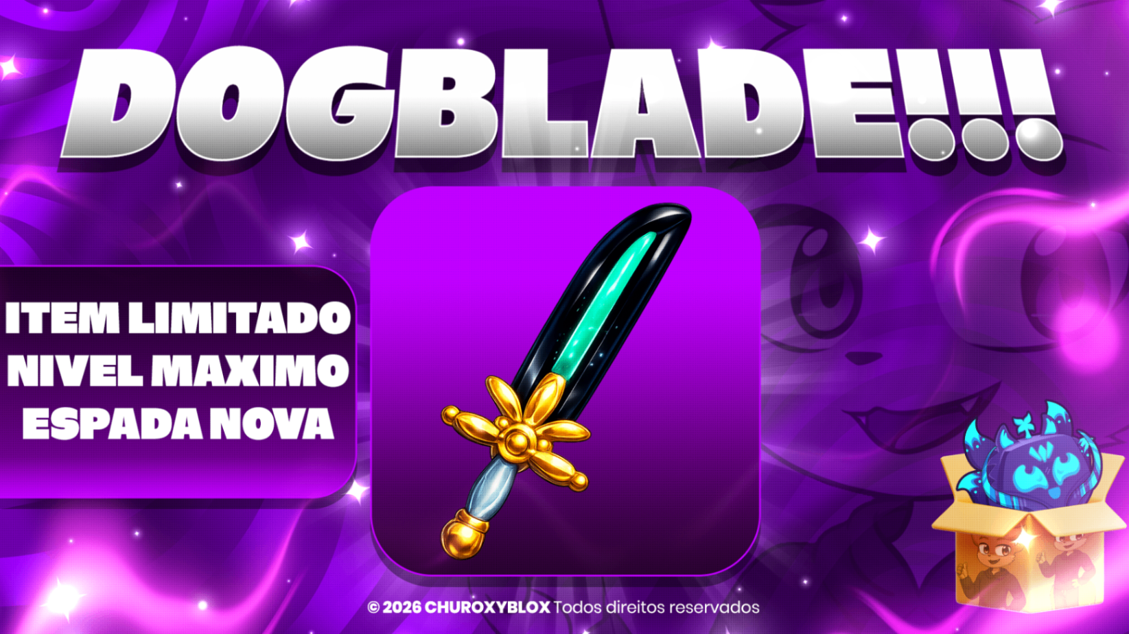 CONTA COM ALTA CHANCE DE DOGBLADE ( EXCLUSIVO!!! 💎 )