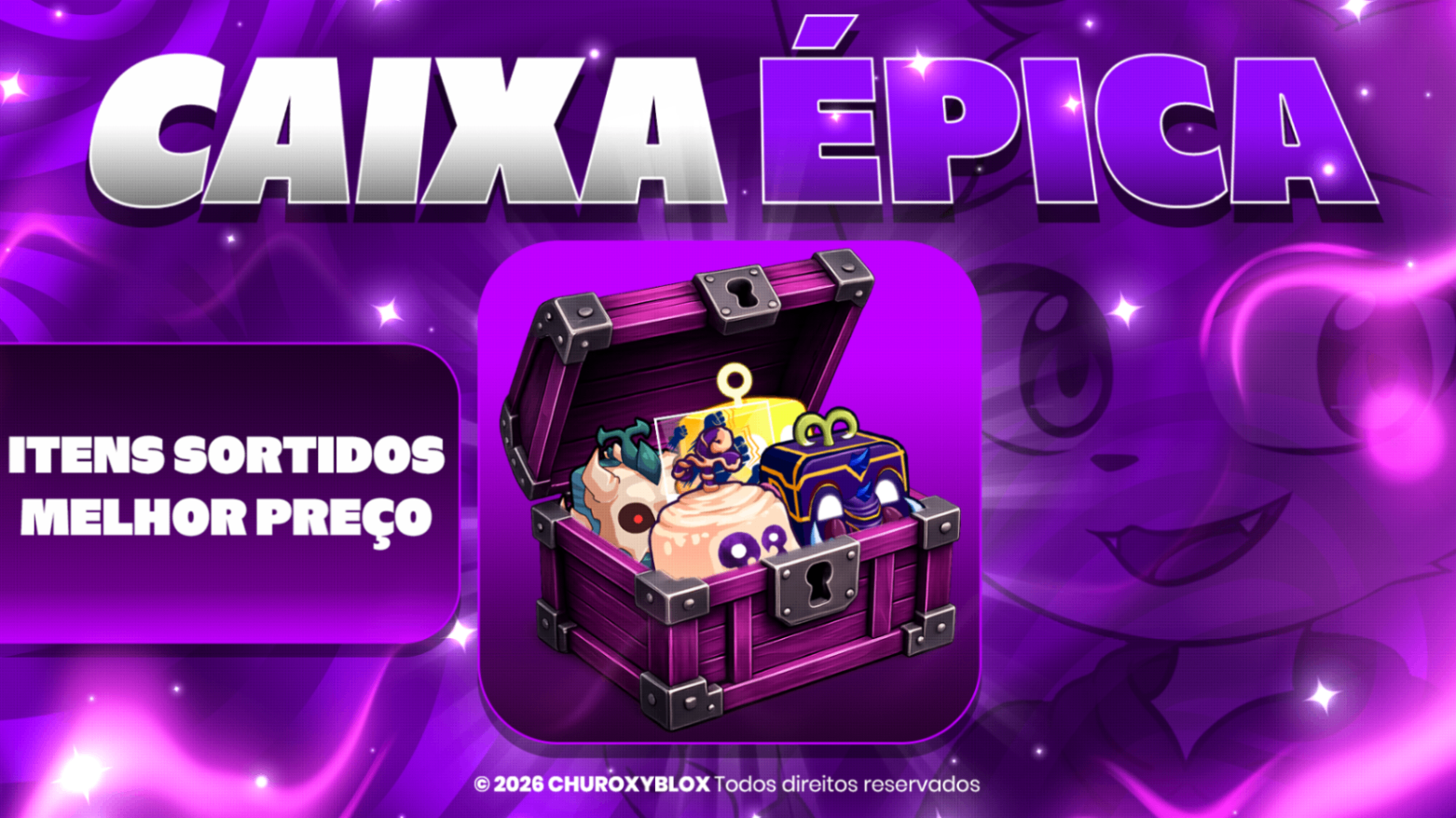 CAIXA ALEATÓRIA ÉPICA