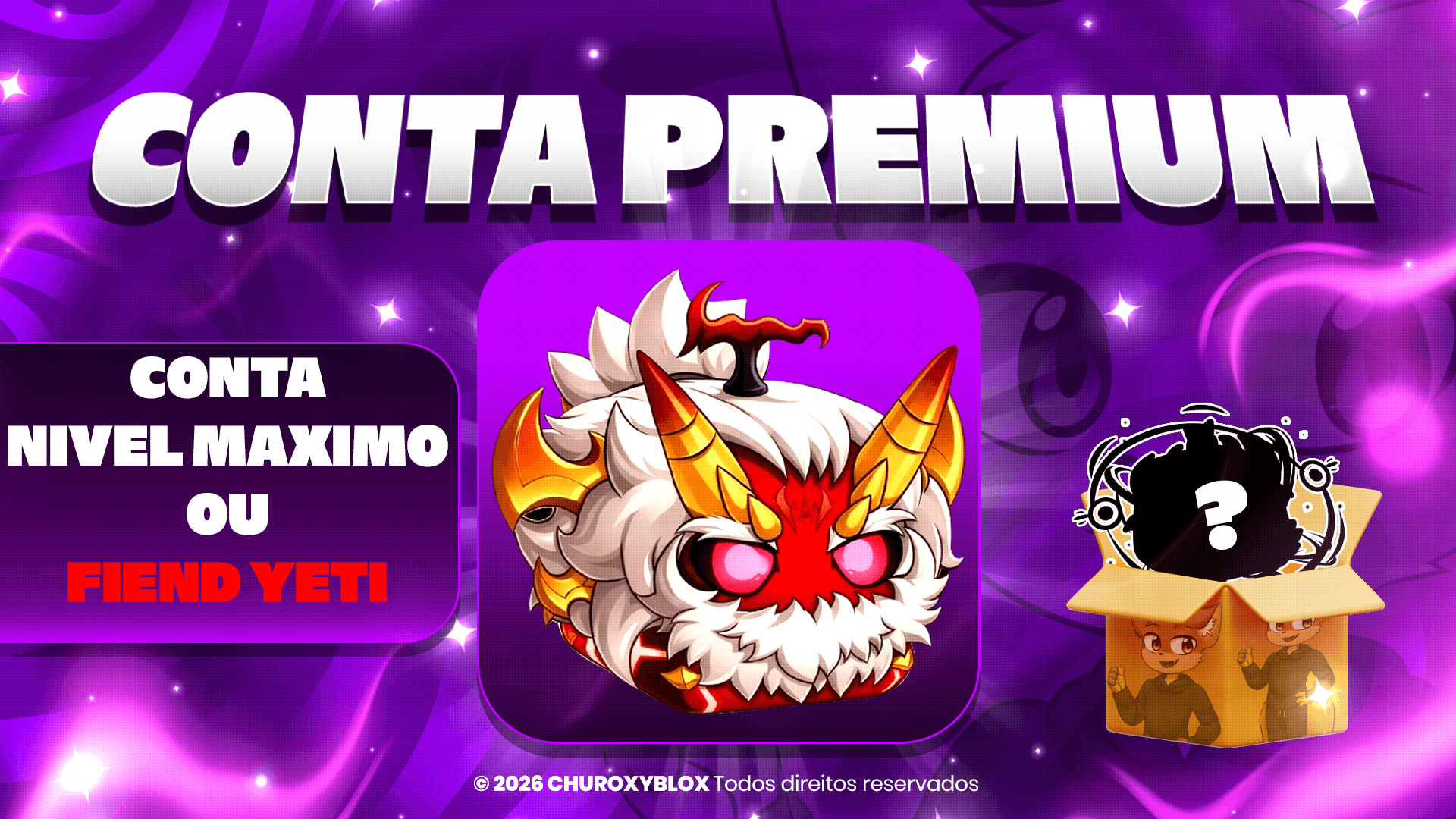 FIEND YETI OU CONTA DE BLOX FRUITS!!!