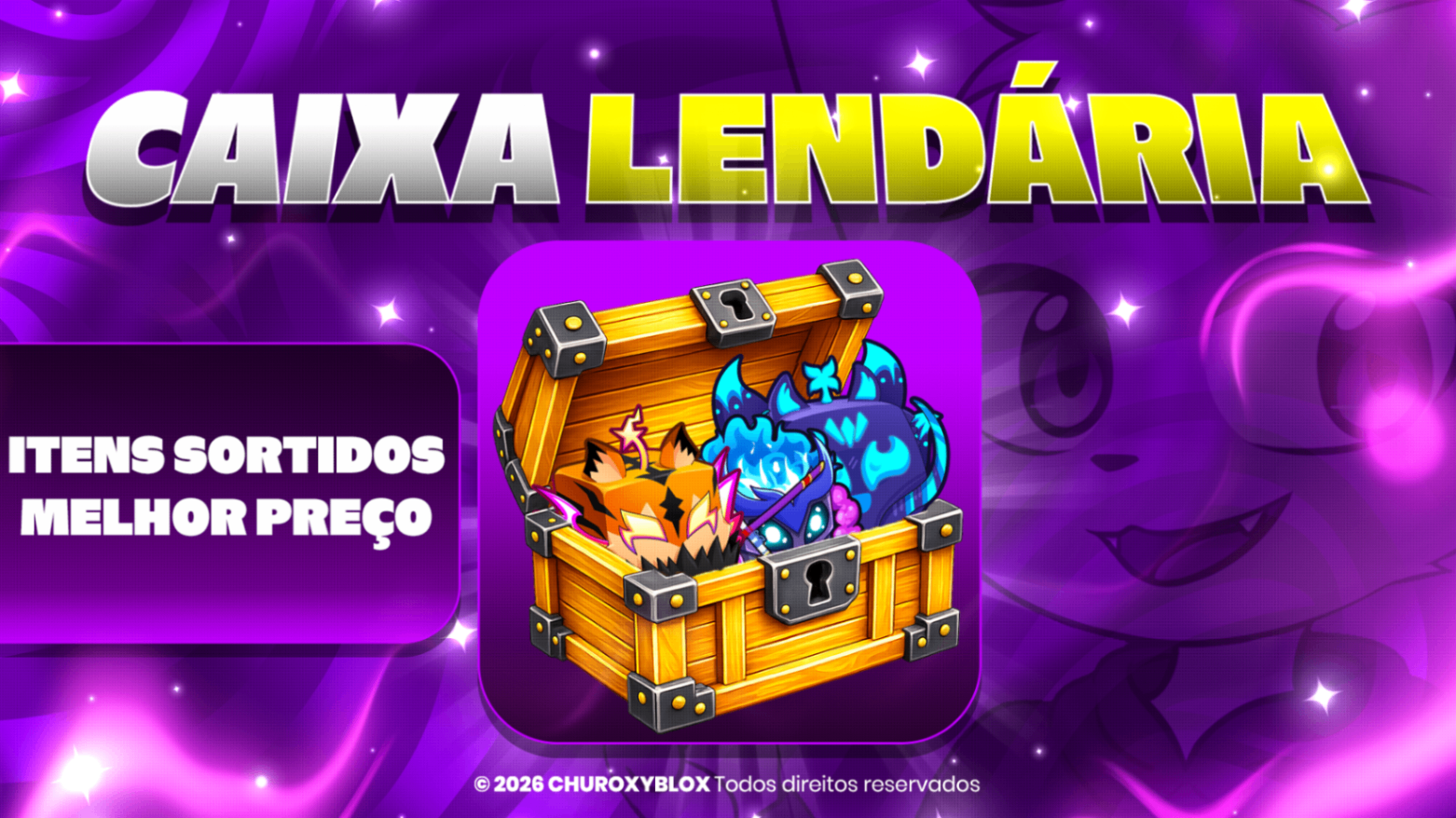 CAIXA ALEATÓRIA LENDÁRIA