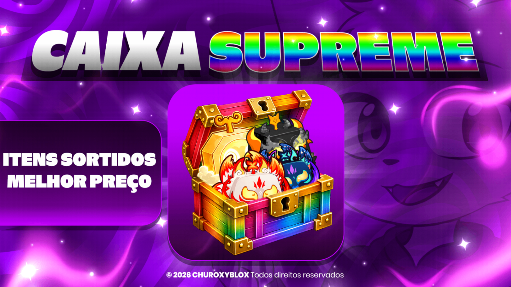 CAIXA ALEATÓRIA SUPREME