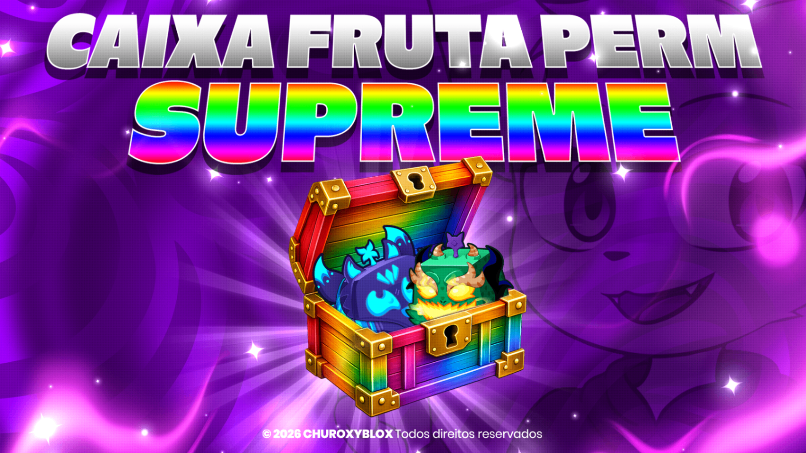 CAIXA DE FRUTAS PERMANENTES SUPREME ( GARANTIDO )