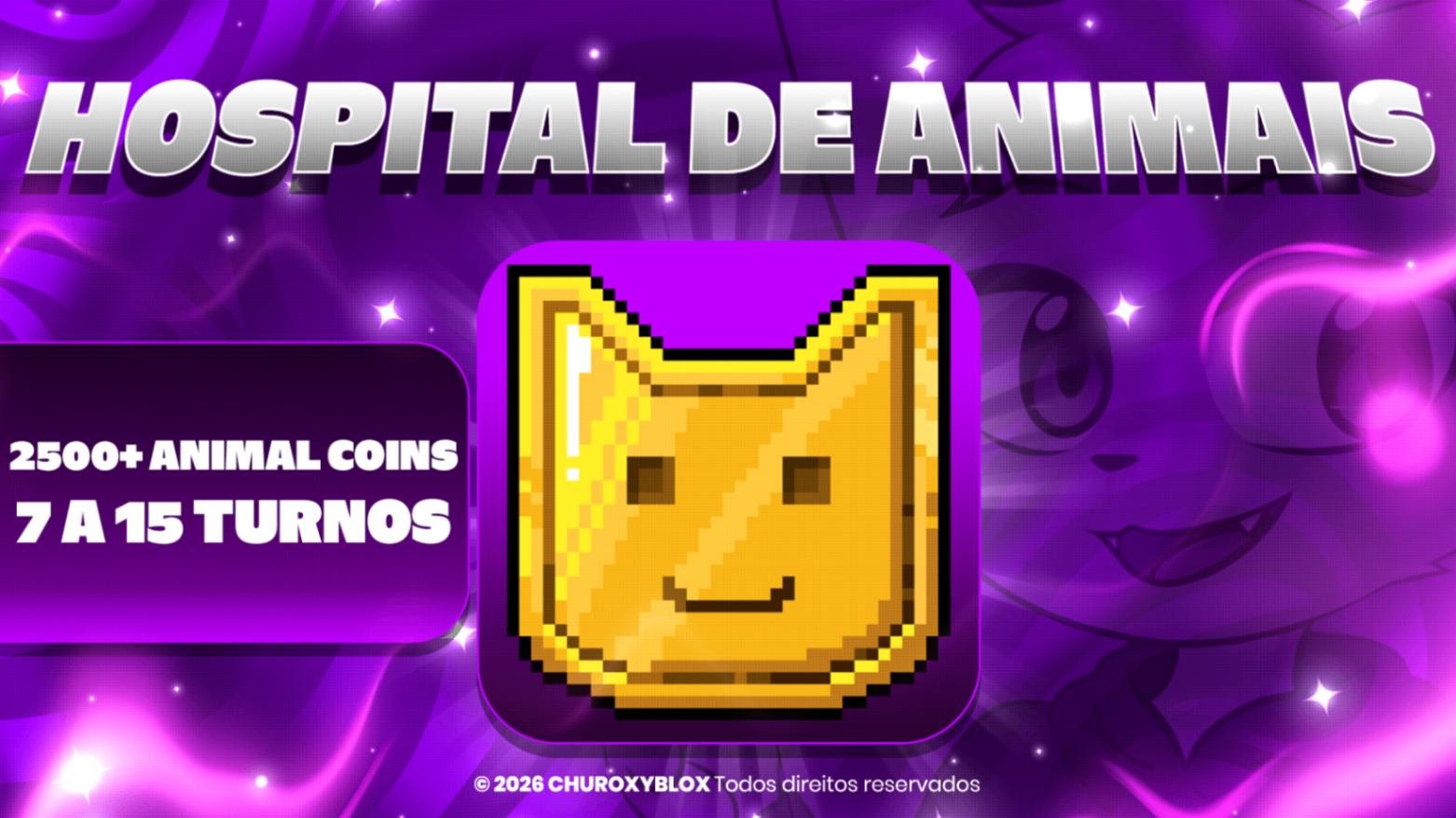 CONTA COM 2500 OU MAIS ANIMAL COINS E 7 A 15 TURNOS GARANTIDOS
