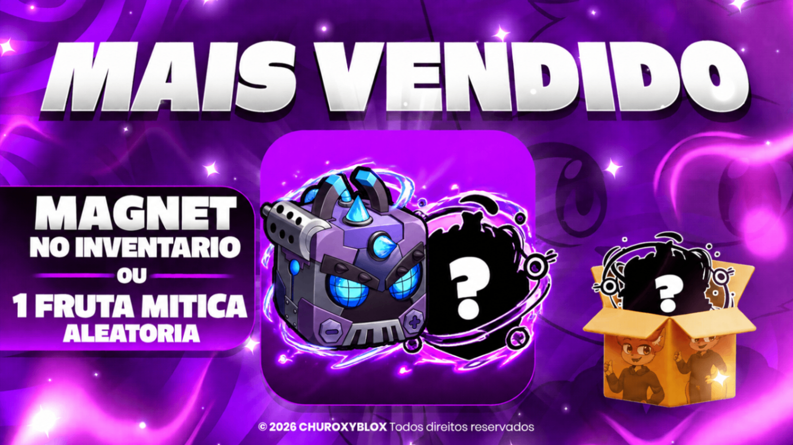 🔩 1X MITICA OU MAGNETIC NO INVENTARIO