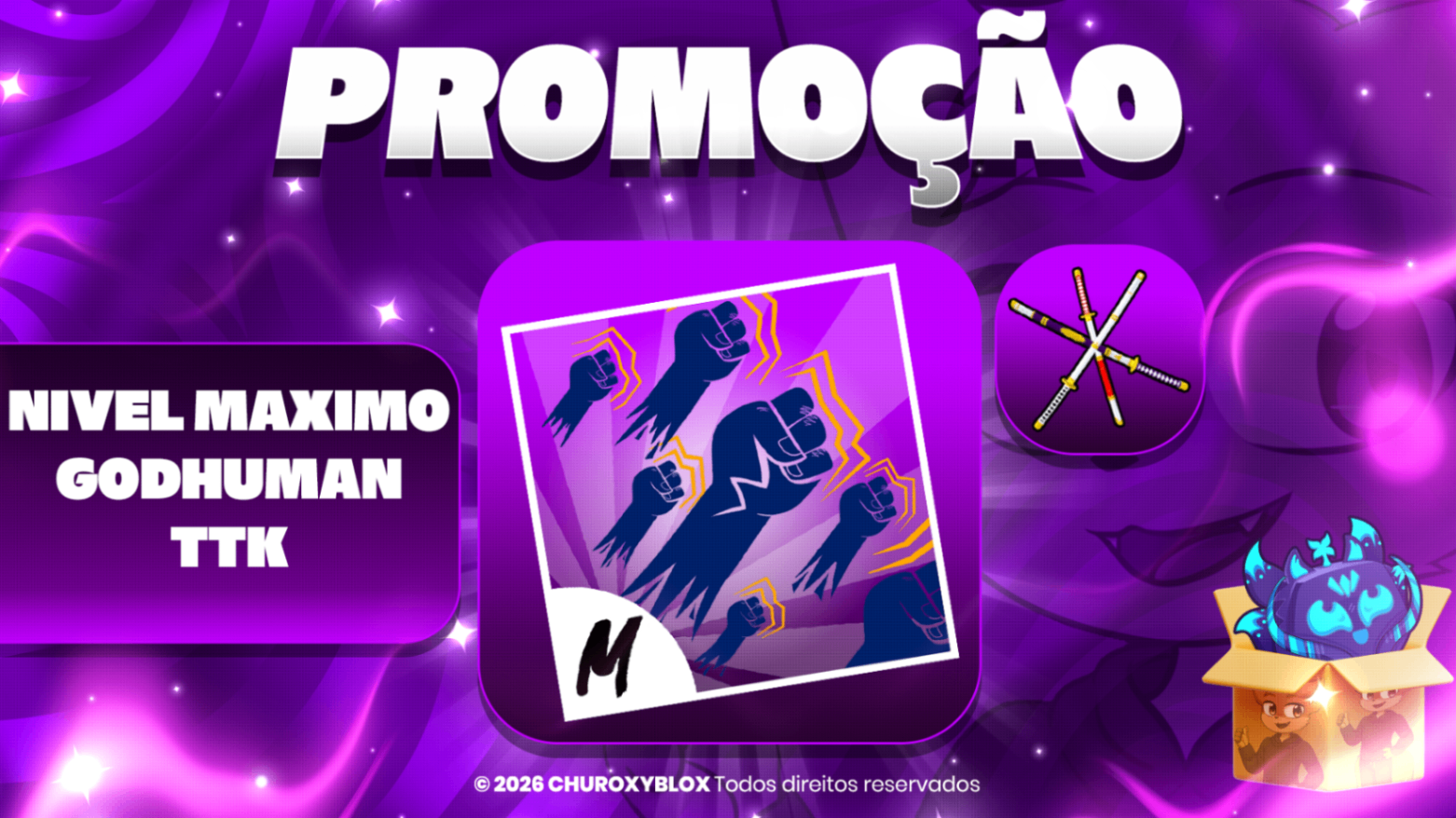 NIVEL MAXIMO + GODHUMAN + TRUE TRIPLE KATANA