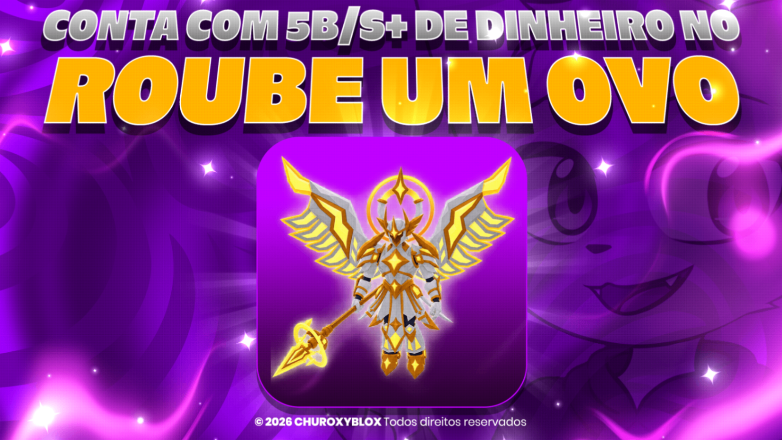 CONTA COM 5/B+ DE DINHEIRO POR SEGUNDO