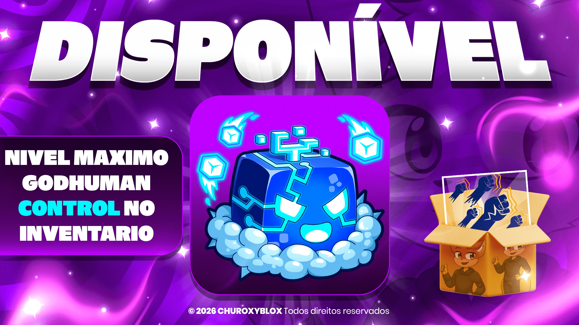 NIVEL MAXIMO + GODHUMAN + CONTROL NO INVENTARIO