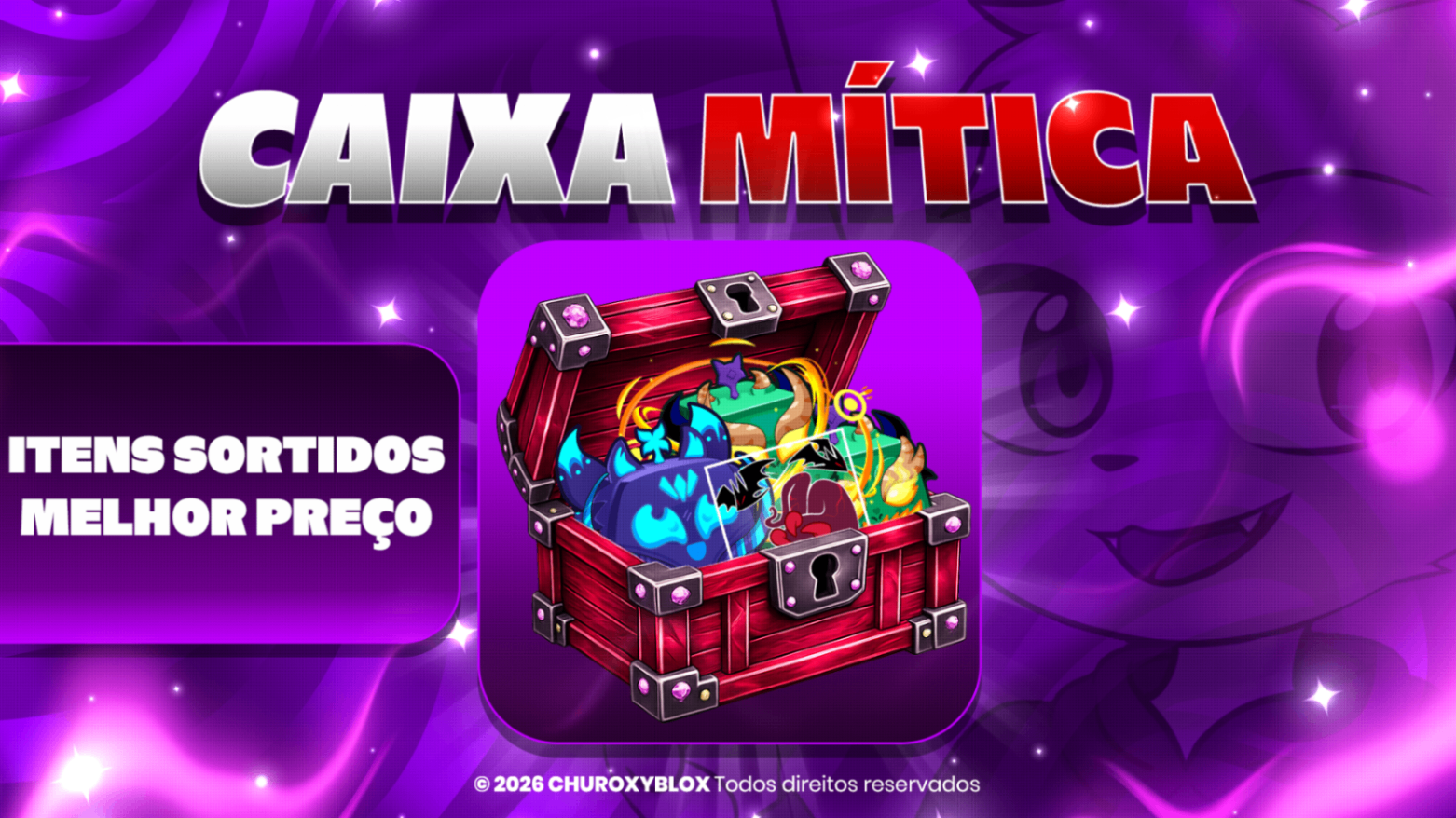 CAIXA ALEATÓRIA MÍTICA