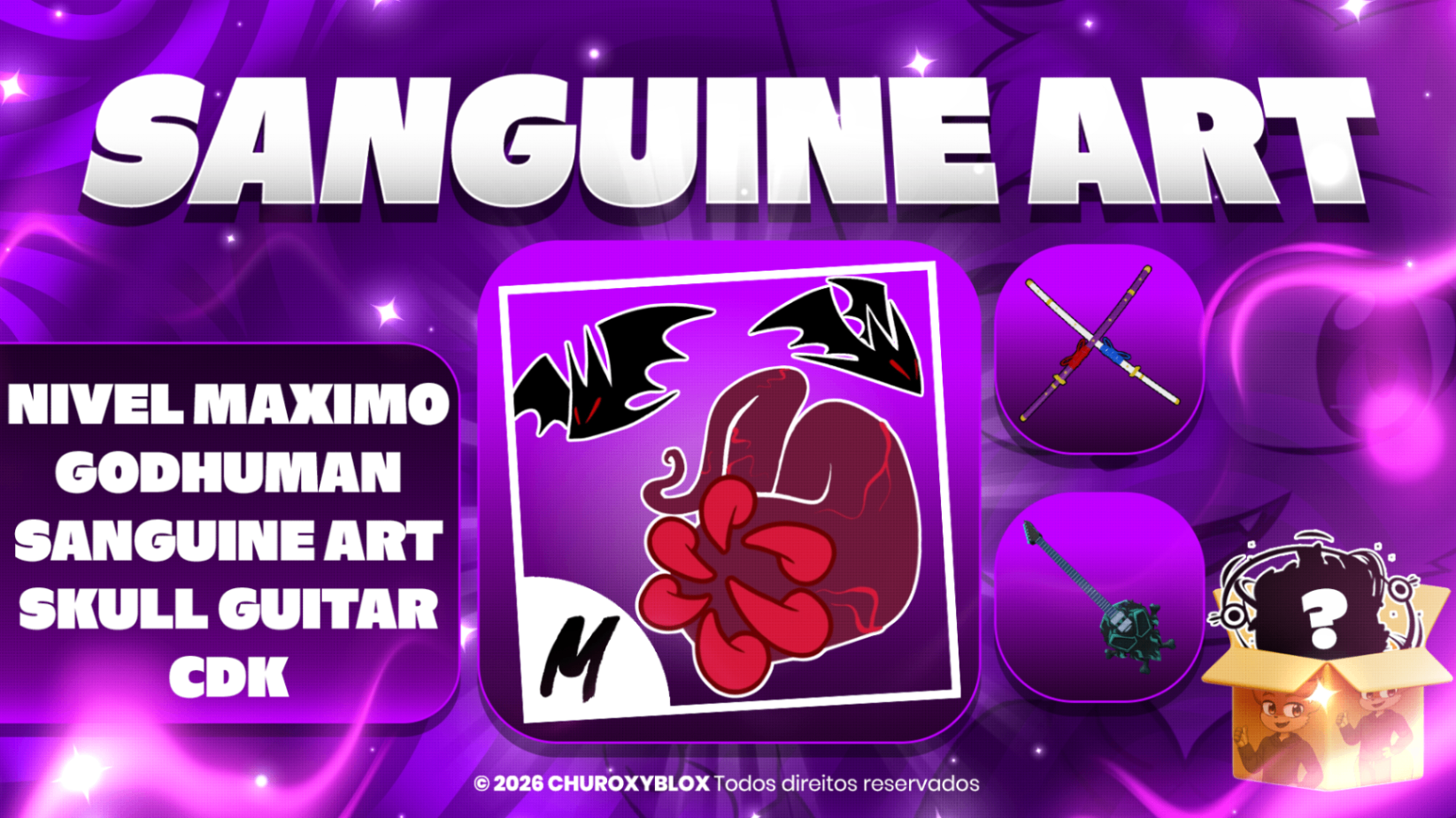 NIVEL MAXIMO + GODHUMAN + CDK + SKULL GUITAR + SANGUINE ART